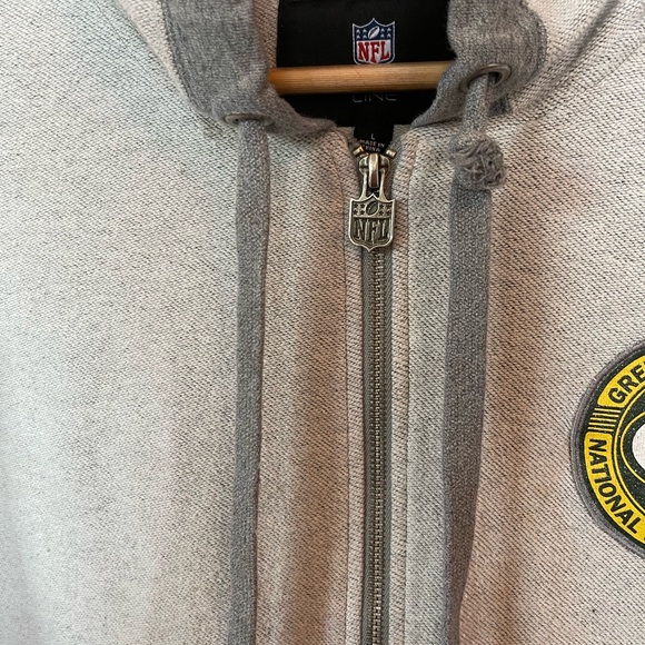 Green Bay Packers Pro Line Full Zip Hoodie - Picture 4 of 8